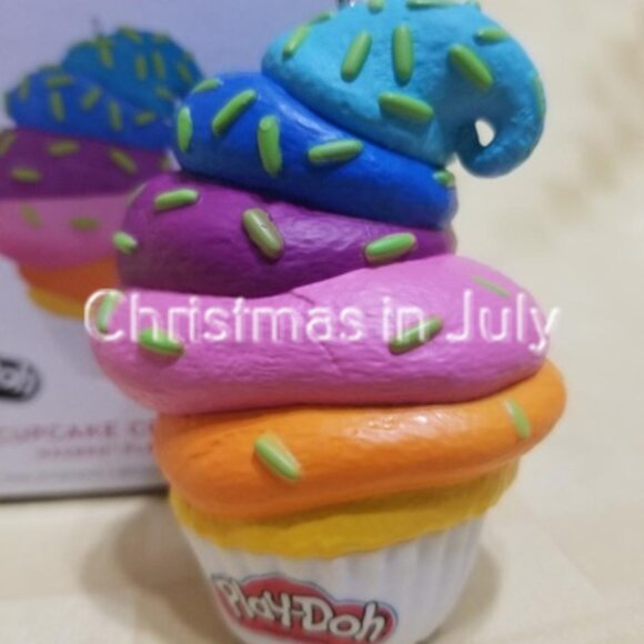 Hallmark 2024 Cupcake Creation Play-Doh Christmas Ornament - Picture 1 of 2